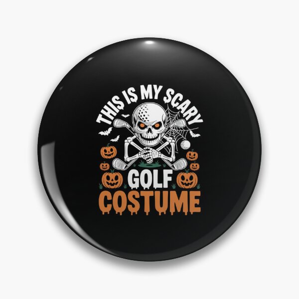 Artikelvorschau, Das ist mein gruseliges Golfkostüm für Halloween-Skelettliebhaber entworfen und verkauft von EllinoKlemo.