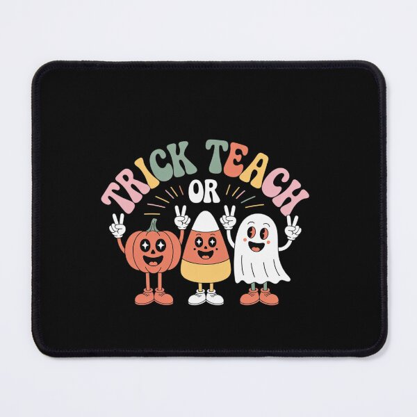Item preview, Trick Or Teach Pumpkin Candy Corn Ghost Halloween Teacher designed and sold by EllinoKlemo.