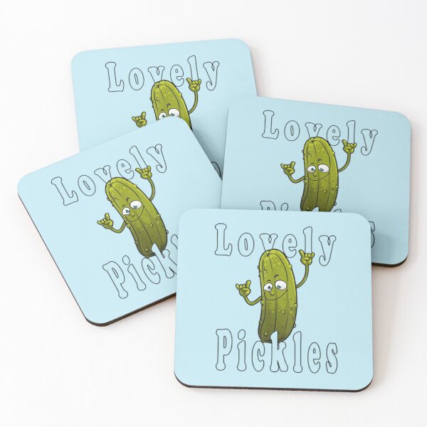 Item preview, Lovely pickles - canned pickle designed and sold by IsaacBark.