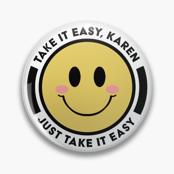 Item preview, Take it easy smiley face designed and sold by introelegrfx.