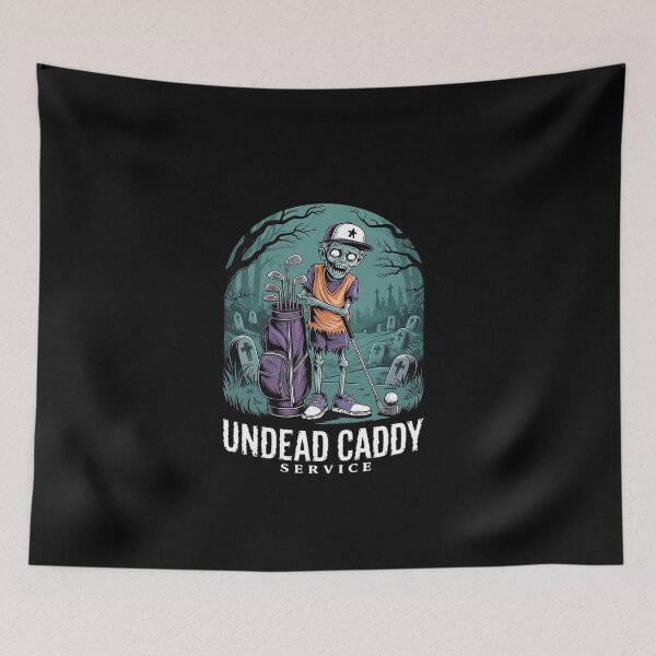 Item preview, Undead Caddy Service Halloween Golf  designed and sold by EllinoKlemo.