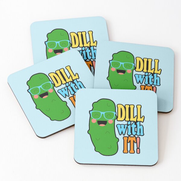 Item preview, Dill With It Canned Pickles designed and sold by IsaacBark.
