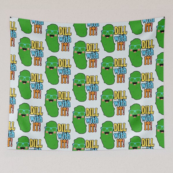 Item preview, Dill With It Canned Pickles designed and sold by IsaacBark.