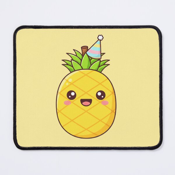 Item preview, Pineapple Party – Cute Kawaii Fruit designed and sold by OOStudio.
