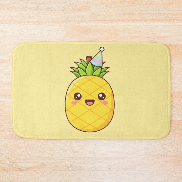 Item preview, Pineapple Party – Cute Kawaii Fruit designed and sold by OOStudio.