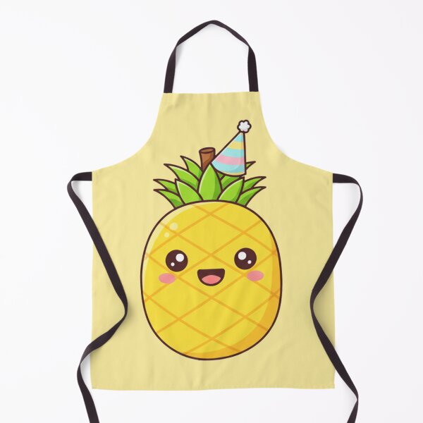 Item preview, Pineapple Party – Cute Kawaii Fruit designed and sold by OOStudio.