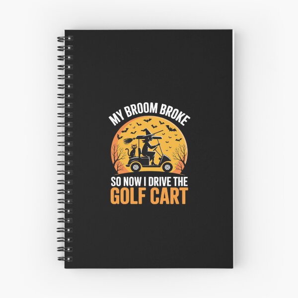 Item preview, Witch Riding a Golf Cart Halloween  designed and sold by EllinoKlemo.