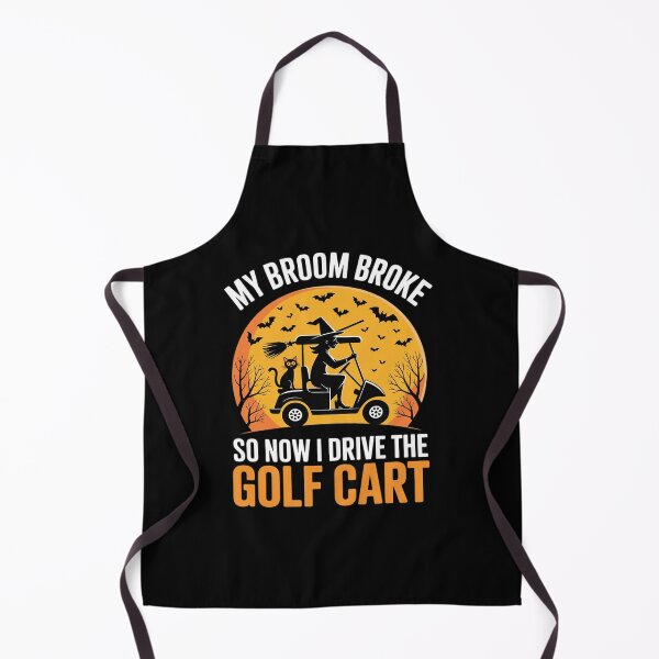 Item preview, Witch Riding a Golf Cart Halloween  designed and sold by EllinoKlemo.