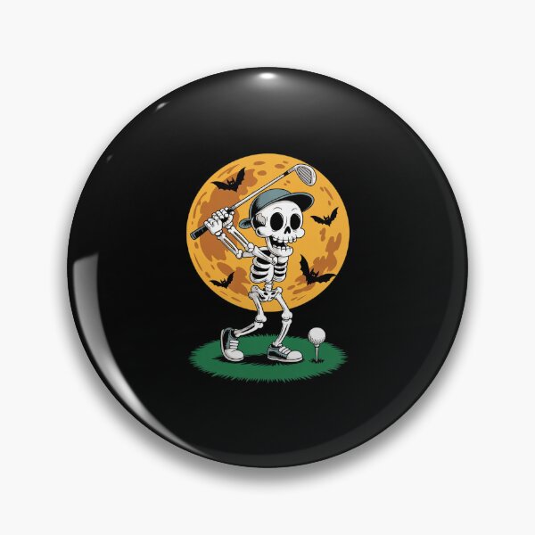 Artikelvorschau, Damengolf-Skelett-Halloween Herrengolf-Halloween-Golfer entworfen und verkauft von EllinoKlemo.