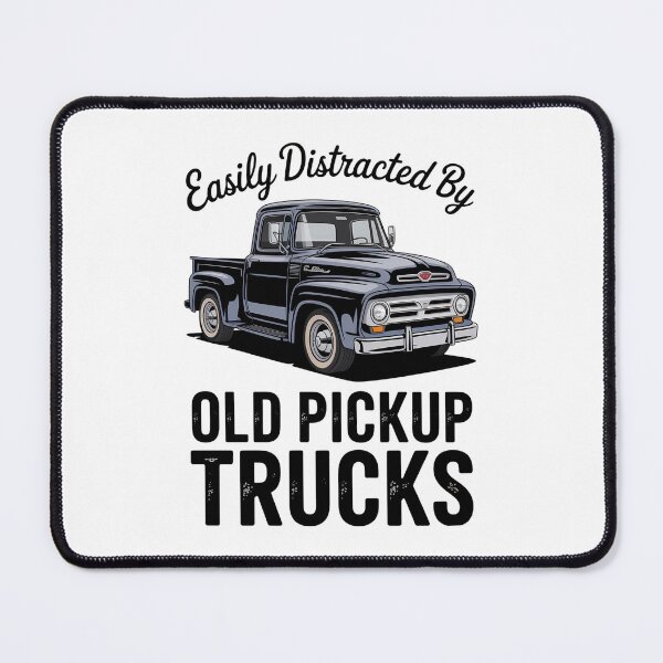 Item preview, Easily Distracted Old Pickup Trucks Car designed and sold by HellD3vil-Art.