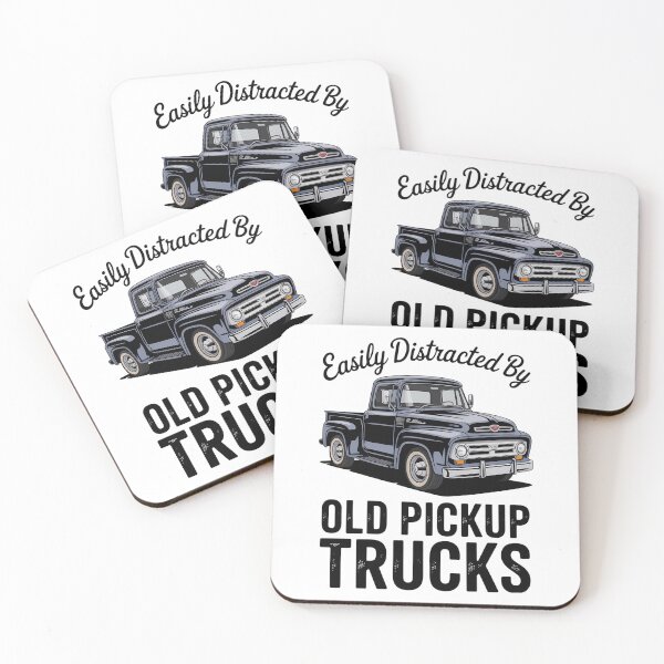 Item preview, Easily Distracted Old Pickup Trucks Car designed and sold by HellD3vil-Art.