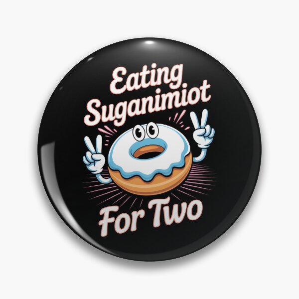 Item preview, Eating Sufganiyot For Two Hanukkah Chanukah Pregnancy designed and sold by HellD3vil-Art.