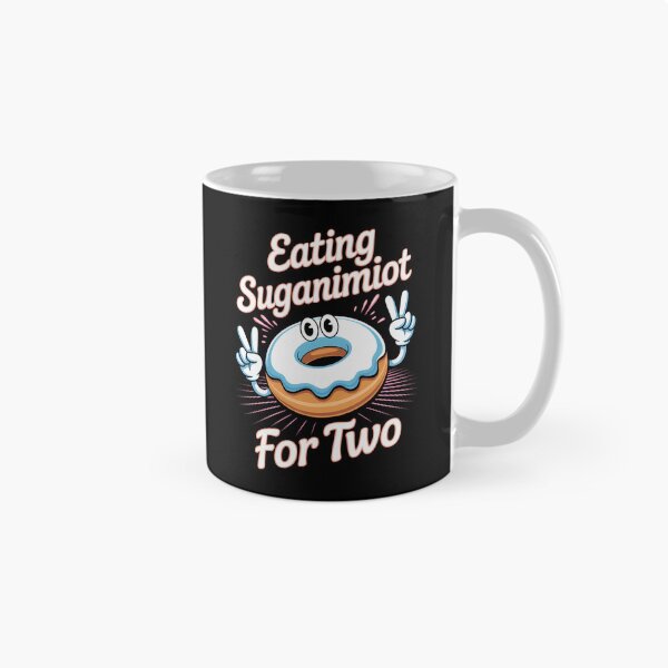 Item preview, Eating Sufganiyot For Two Hanukkah Chanukah Pregnancy designed and sold by HellD3vil-Art.