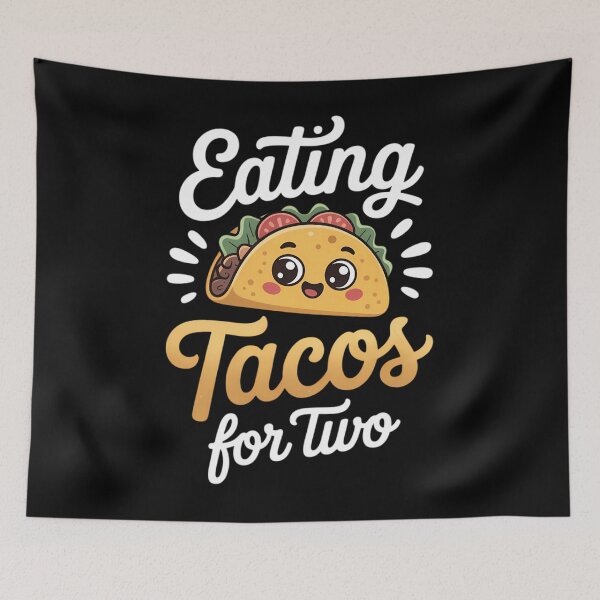 Item preview, Eating tacos for two maternity designed and sold by HellD3vil-Art.