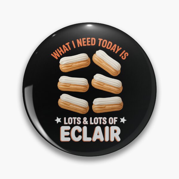 Item preview, Eclair What I Need Today Chocolate Eclair Pastry Éclair designed and sold by HellD3vil-Art.