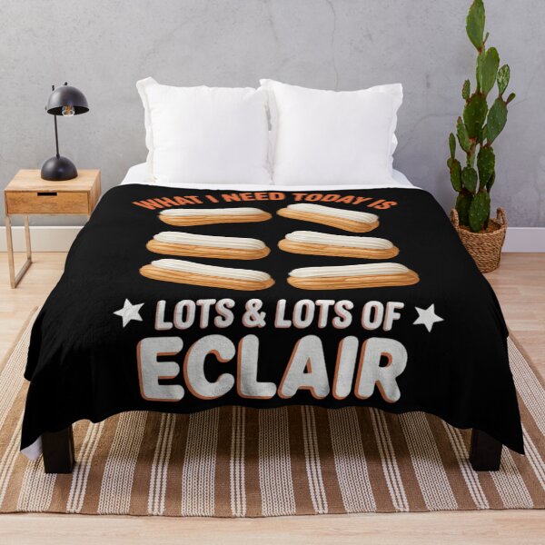 Item preview, Eclair What I Need Today Chocolate Eclair Pastry Éclair designed and sold by HellD3vil-Art.