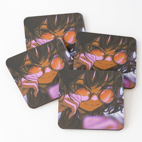 Item preview, Dark-haired girl with glasses xd designed and sold by Fiki Star.