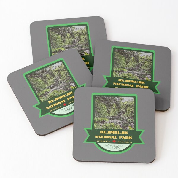 Item preview, Kejimkujik National Park Vintage Retro Sticker – Canada National Park Badge Design designed and sold by RouseDesigns.