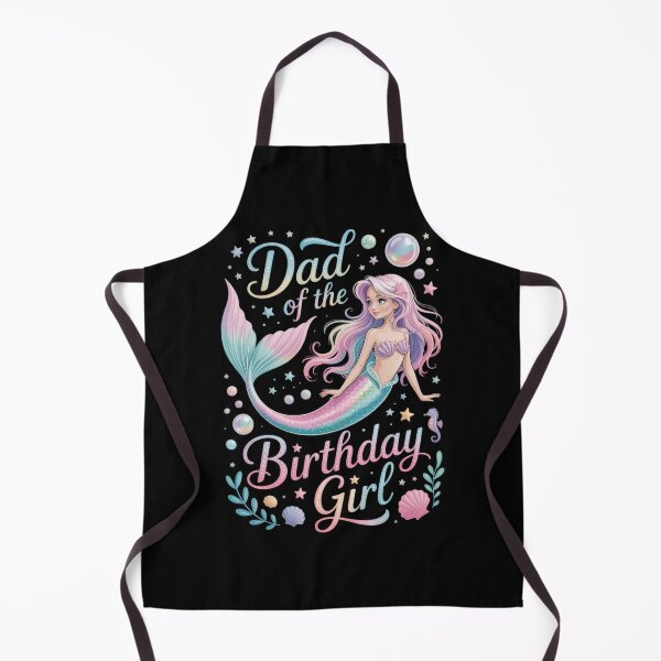 Item preview, Dad Of The Birthday Mermaid Girl Family Matching Party designed and sold by Moon-Ape.