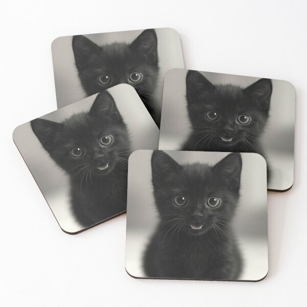 Item preview, Black Kitten designed and sold by Femme Den.