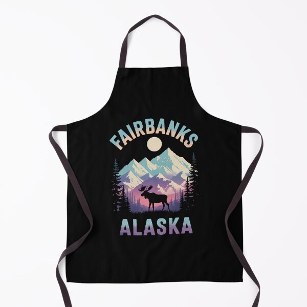 Item preview, Fairbanks Alaska Moose Mountains Nature Lover designed and sold by HellD3vil-Art.