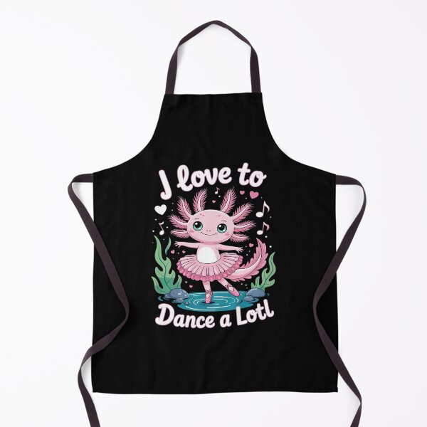 Item preview, Axolotl Dancer - I Love To Dance A Lotl Dancing Axolotl Girl designed and sold by EllinoKlemo.