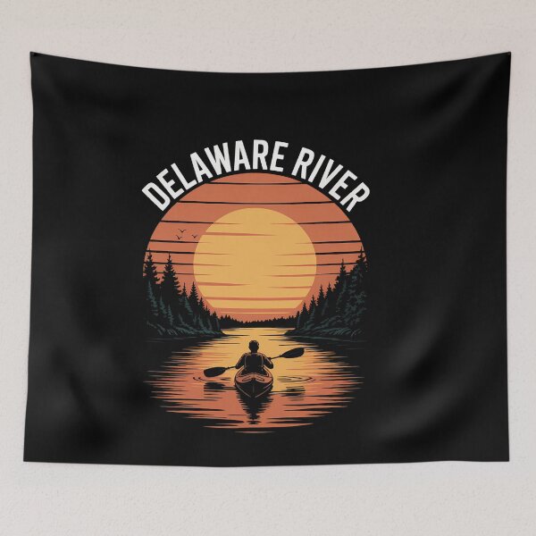 Item preview, Delaware River Kayaking Kayaker designed and sold by Moon-Ape.