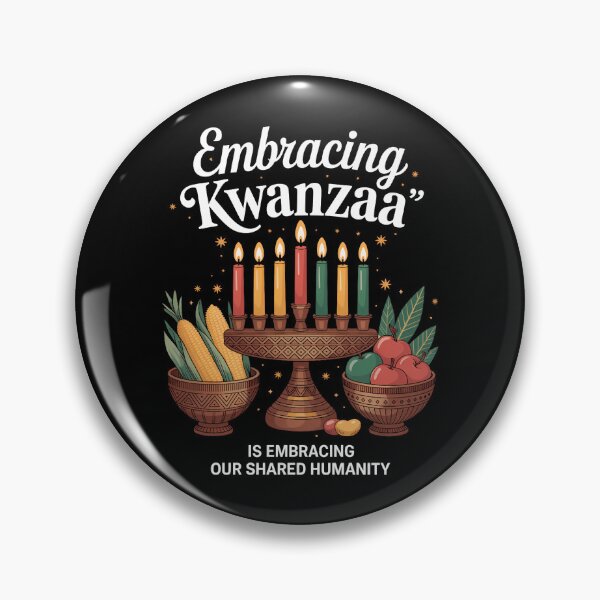 Item preview, Embracing Kwanzaa Is Our Shared Humanity, Kinara, Kwanzaa designed and sold by HellD3vil-Art.