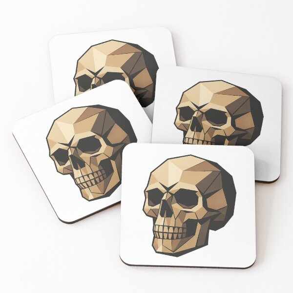 Item preview, Geometric skull designed and sold by JesterGinn.
