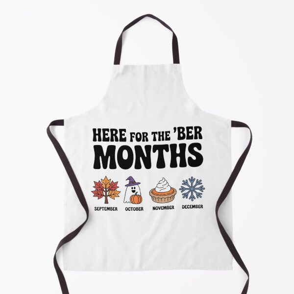 Item preview, Here For The Ber Month Fall Season Autumn Leaves designed and sold by Moon-Ape.