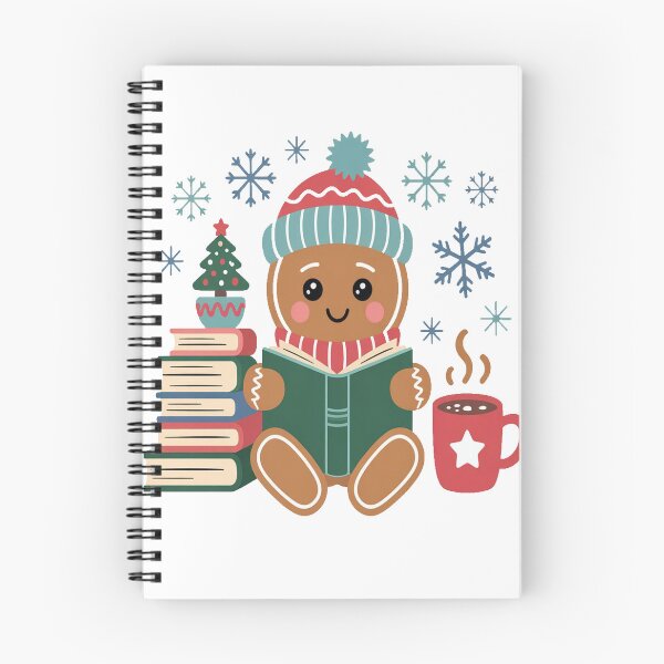 Item preview, Gingerbread Reading Books funny Christmas designed and sold by ThiloLinken.