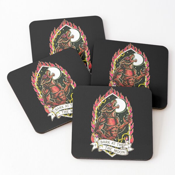 Item preview, Bark At The Moon: The Retro Werewolf designed and sold by CoffinsArt.