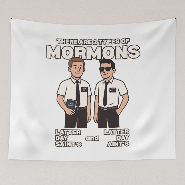 Item preview, There Are Two Types of Mormons designed and sold by UNK-Fatigues.