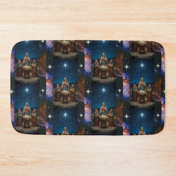 Item preview, The Virgin Mary at the birth of the Christ Child and the Three Wise Men in Bethlehem, in the manger designed and sold by Erikasinhag.