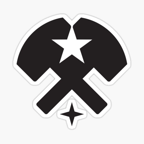 Stars and Hammers Sticker