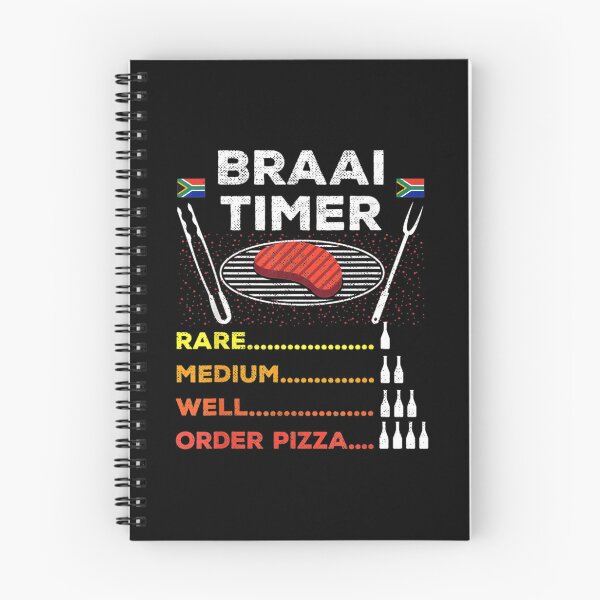 Item preview, Braai Timer African BBQ South Africa Flag designed and sold by MariaAlvesCosta.