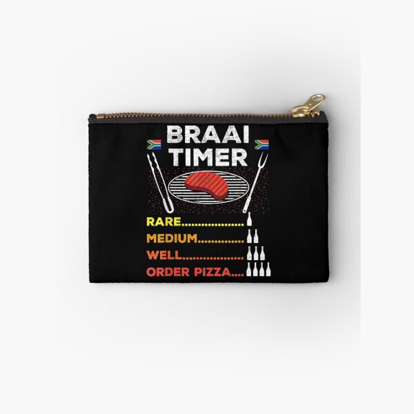 Item preview, Braai Timer African BBQ South Africa Flag designed and sold by MariaAlvesCosta.