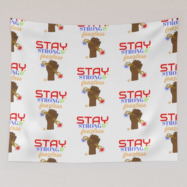 Item preview, Stay Strong & Fearless designed and sold by NWCCollections.