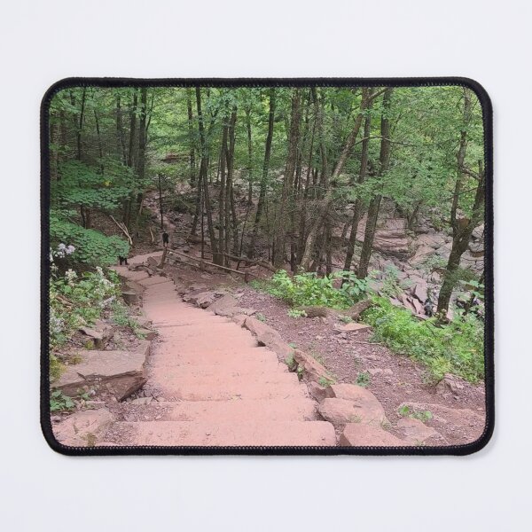 Item preview, Forest Pathway with Stone Steps designed and sold by Dinaphotogrape.