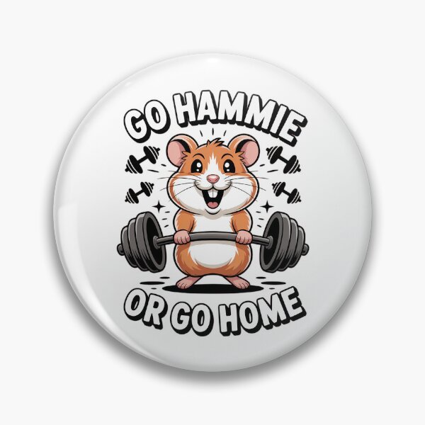Item preview, go hammie or go home lifting weights gym fitness designed and sold by HellD3vil-Art.