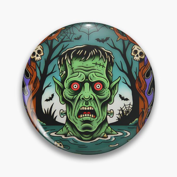 Item preview, Swamp Thing: The Classic Frankenstein Horror Monster designed and sold by CoffinsArt.