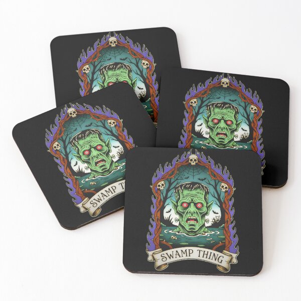 Item preview, Swamp Thing: The Classic Frankenstein Horror Monster designed and sold by CoffinsArt.