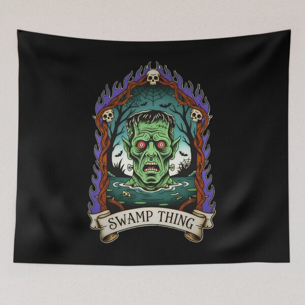 Item preview, Swamp Thing: The Classic Frankenstein Horror Monster designed and sold by CoffinsArt.