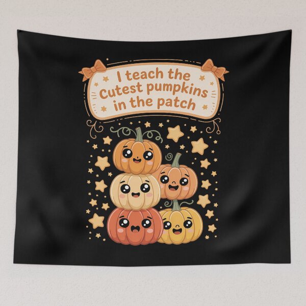 Item preview, I Teach The Cutest Pumpkins In The Patch Teacher Halloween designed and sold by Moon-Ape.