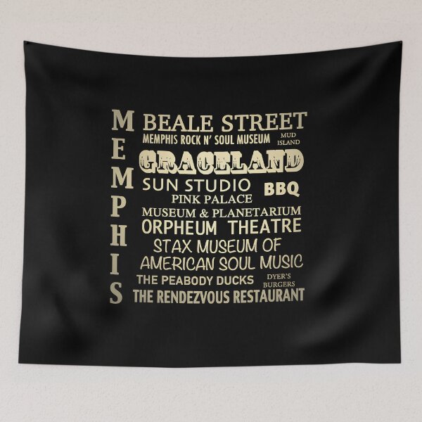 Item preview, Memphis Tennessee Famous Landmarks designed and sold by MariaAlvesCosta.