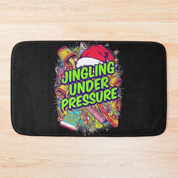 Item preview, Jingling Under Pressure - Neon Chaos designed and sold by ConfuseLab Shop.