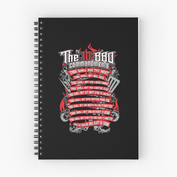 Item preview, The 10 BBQ Commandments designed and sold by MariaAlvesCosta.