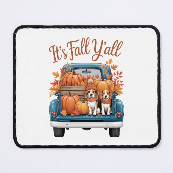 Item preview, It’s Fall Y’all Beagle Dogs Pumpkins Truck Autumn Season designed and sold by Moon-Ape.