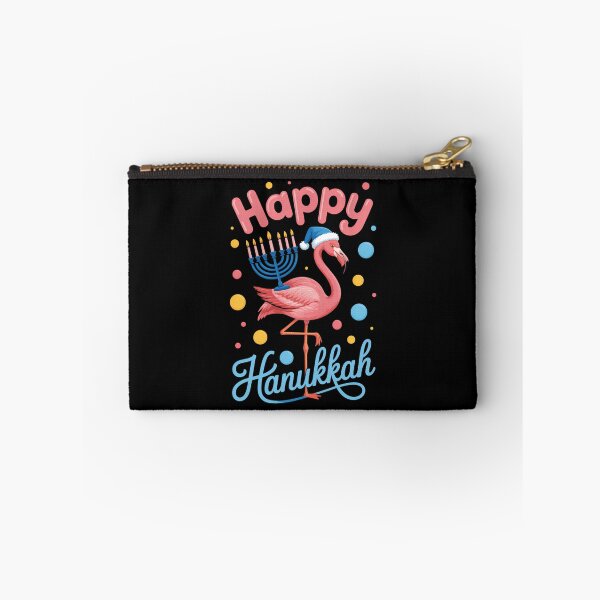 Item preview, Feliz Hanukkah Flamingo en Janucá designed and sold by HellD3vil-Art.