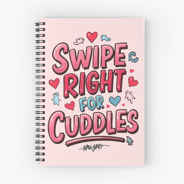Item preview, Swipe Right For Cuddles designed and sold by ConfuseLab Shop.
